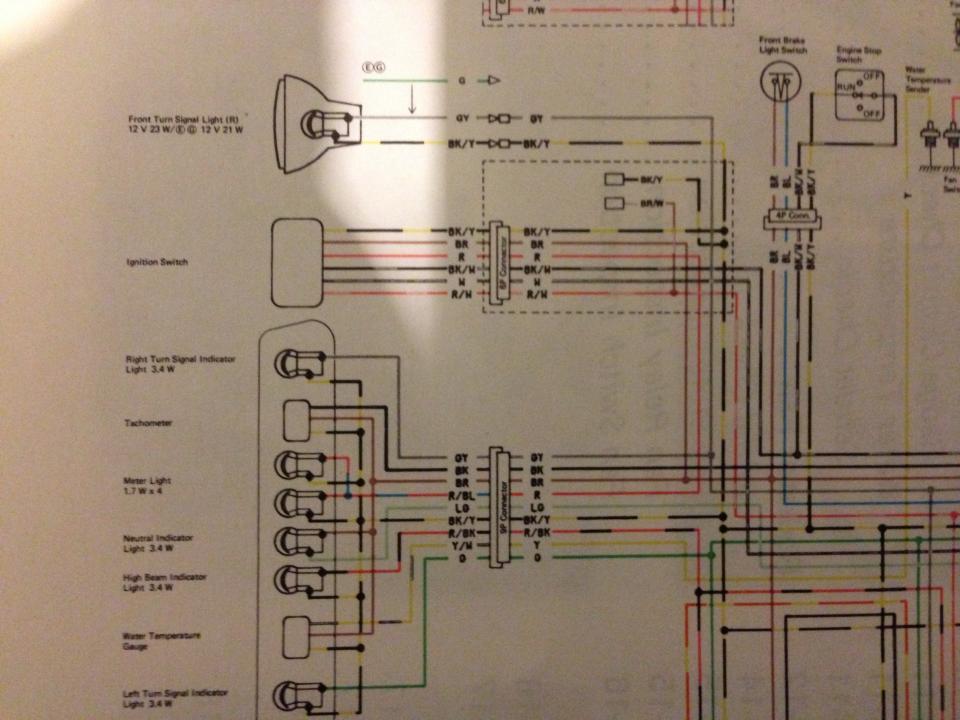 wiring diagrams - KLX/KLR 600/650 - ThumperTalk wire three way switch diagram 
