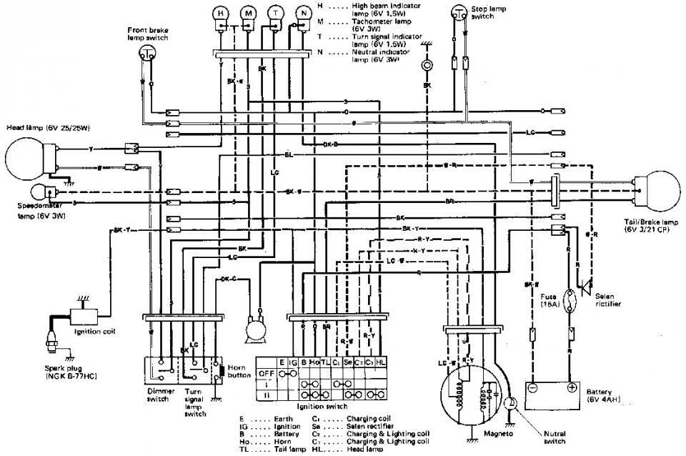 1974 Suzuki Ts185 Wiring Diagram from thumpertalk.com