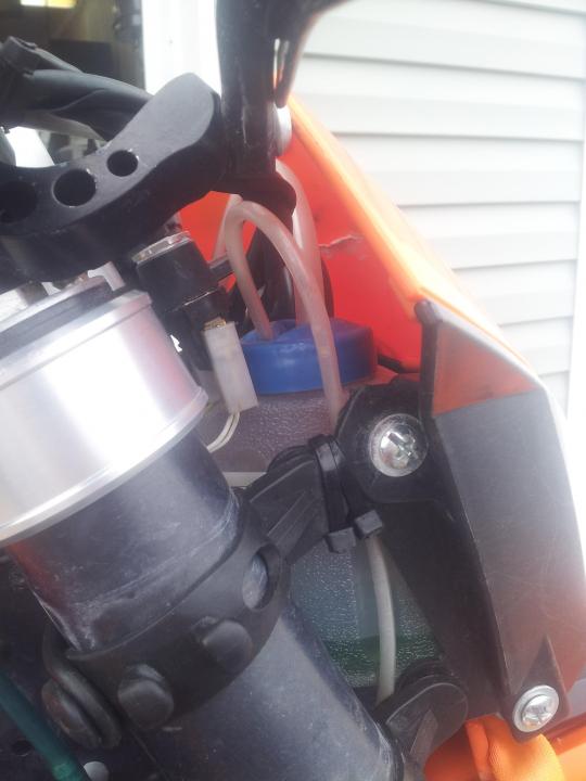 DIY KTM Coolant Recovery Articles ThumperTalk