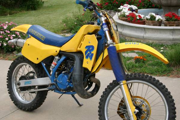 1986 RM 250 restoration - Suzuki 2-Stroke - ThumperTalk