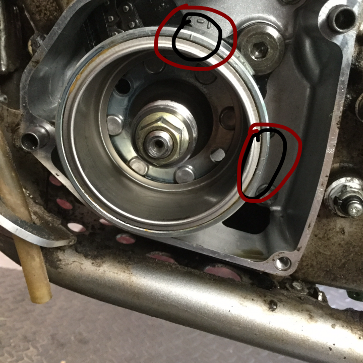 Which flywheel notch for TDC KX250F ThumperTalk