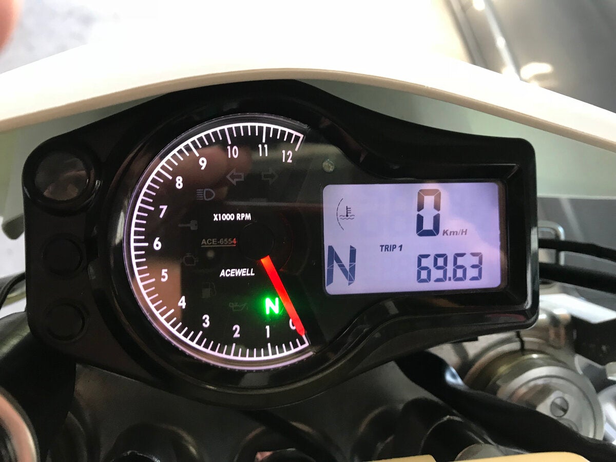 drz400 gear indicator