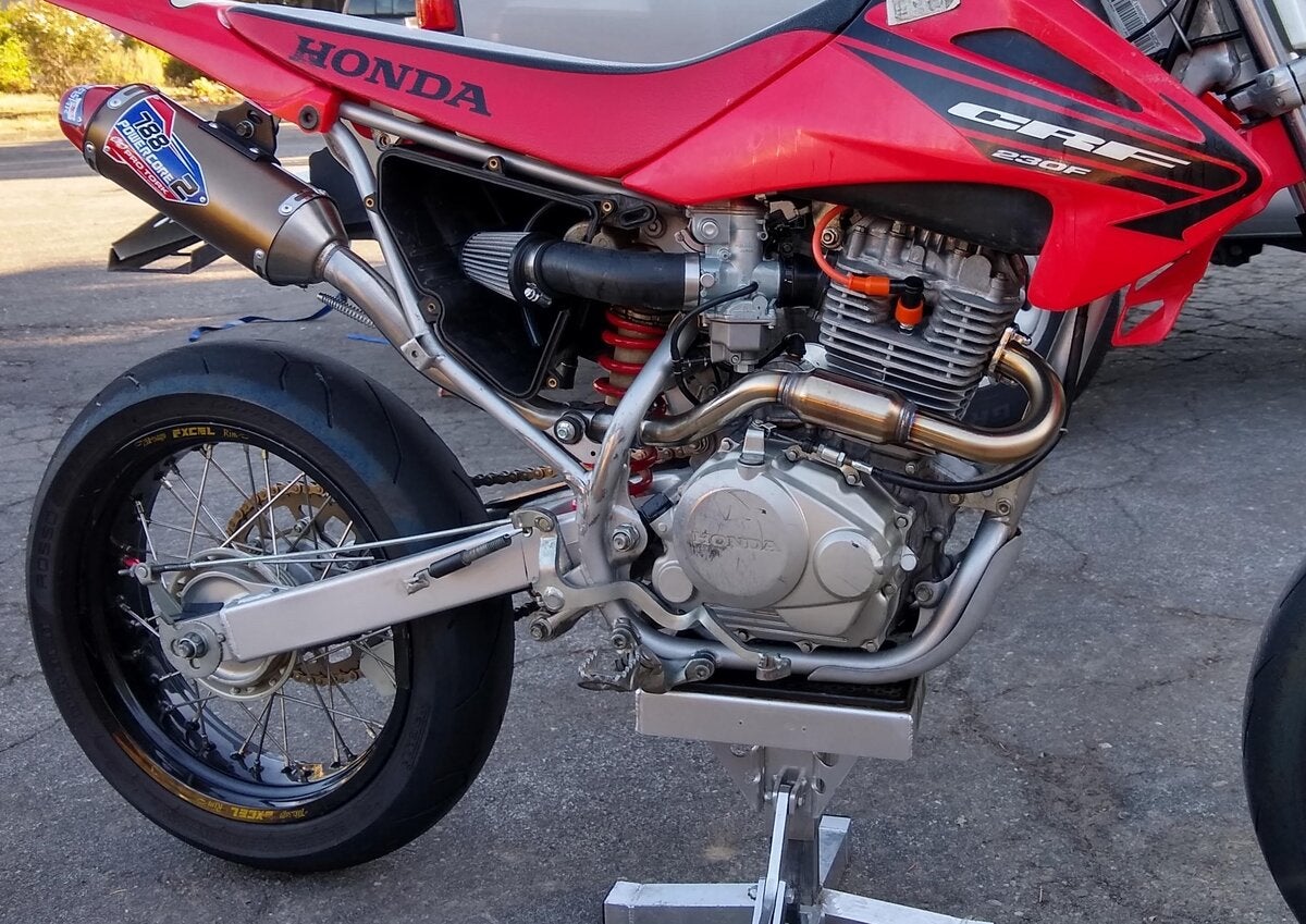 Honda CRF230 valve clearance adjustment