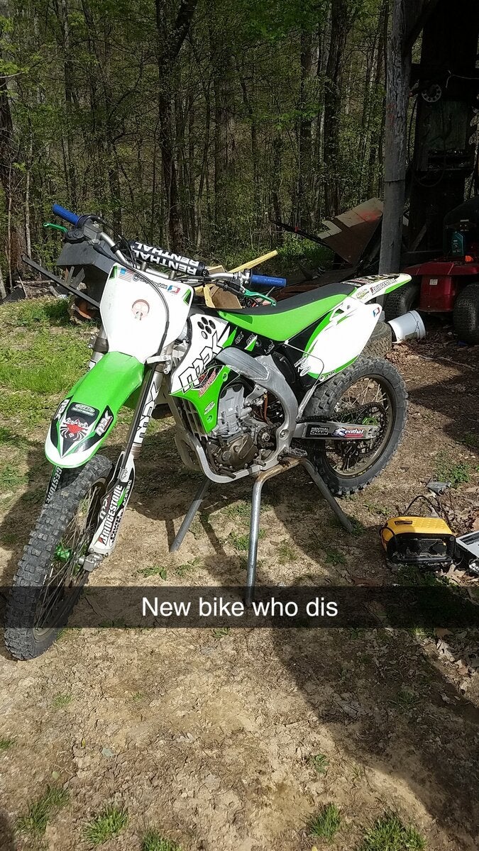 2006 kawasaki store kx450